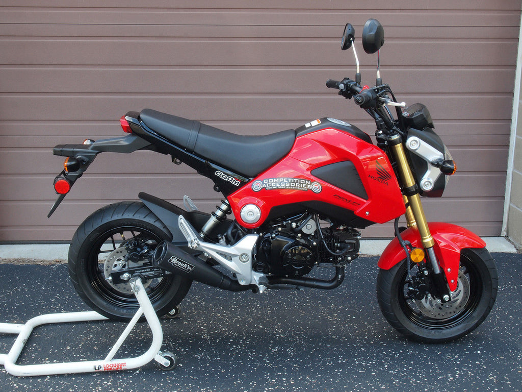Brock's Performance ShortMeg 2 Full System Black Cerakote® 12" Muffler Grom/MSX125 (14-15)