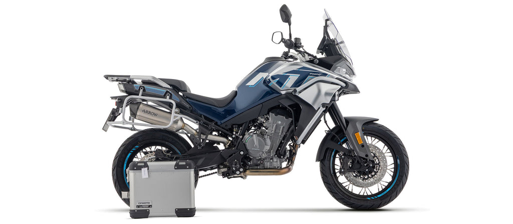 Arrow Race-Tech Titanium Slip On with Carbon End Cap - CFMoto Ibex 800 E