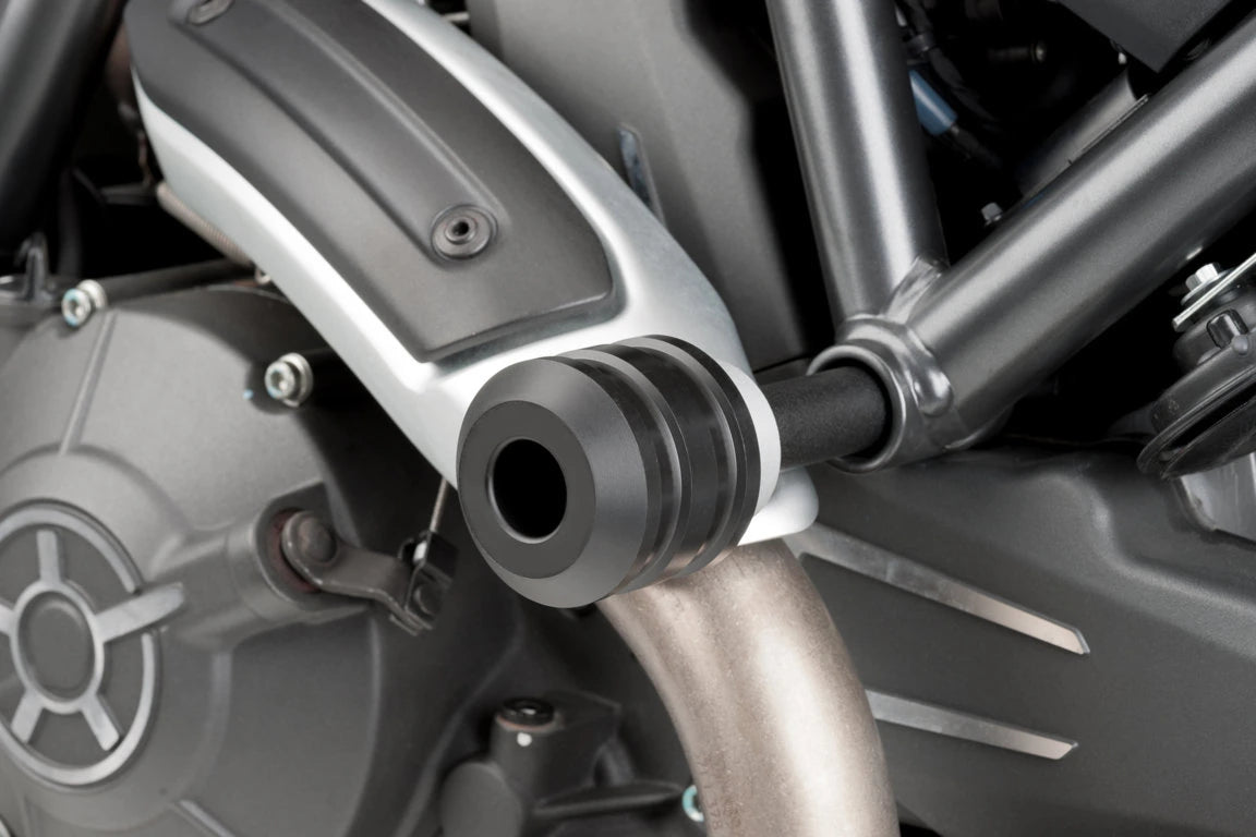 Puig Vintage Frame Sliders - Ducati Scrambler Full Throttle 2015-2020