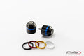Puig Bar End Weights (with Rim) - Triumph Tiger Sport Short Bar End w/Rings 2013-2016