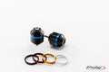 Puig Bar End Weights (with Rim) - Yamaha FJR1300A/AS Short Bar End w/Rings 2001-2015