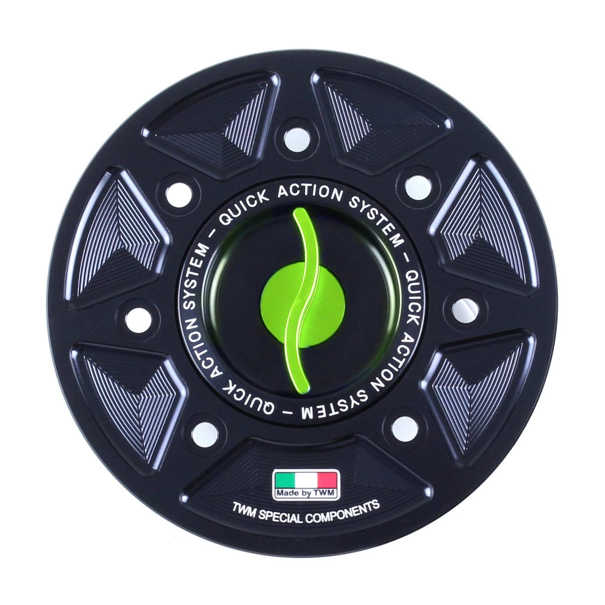 TWM Quick Action CNC Aluminum Gas Cap For Kawasaki - Kawasaki Z650/Z900