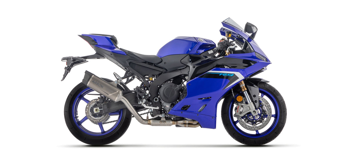 Arrow Full System Racing with Indy Race EVO Titanium Slip Ons - Yamaha YZF-R9