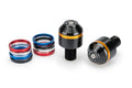 Puig Bar End Weights (with Rim) - Universal Short Bar End w/Rings
