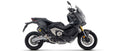 Arrow Race-Tech Aluminium "Dark" Slip On with Carbon End Cap - Short Version