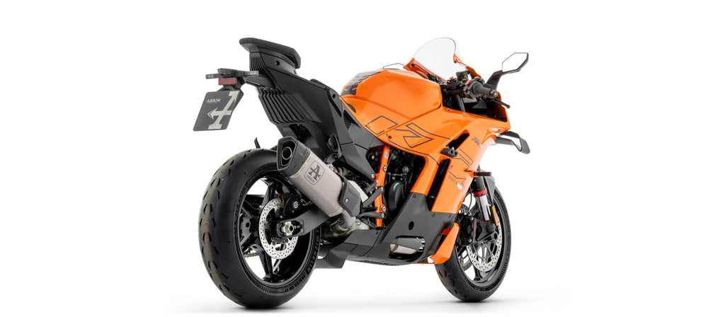 Arrow Pista Titanium Slip On with Carbon End Cap - KTM 990 RC R