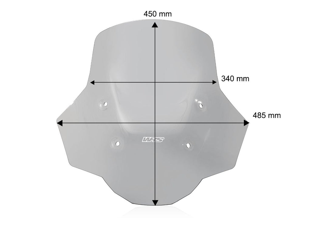 WRS Windscreen Standard Plus No Radar BMW R 1300 GS 2023-2026