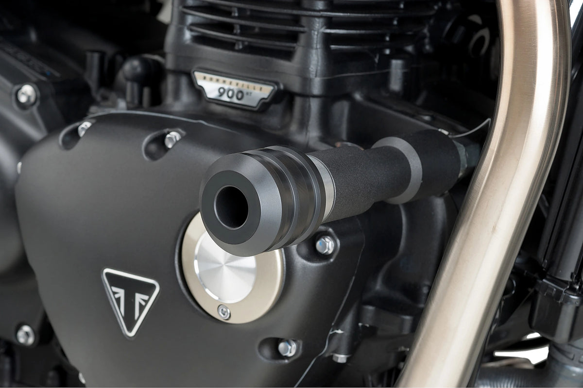 Puig Vintage Frame Sliders - Triumph Street Twin/Street Cup/Bonneville