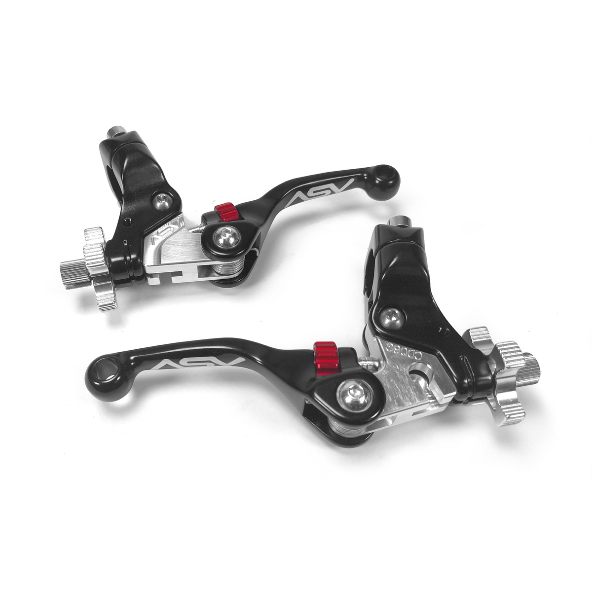 ASV F4 Series Dirt Cable Brake and Clutch Lever Pair Pack w/ Perch # BCF40506SX