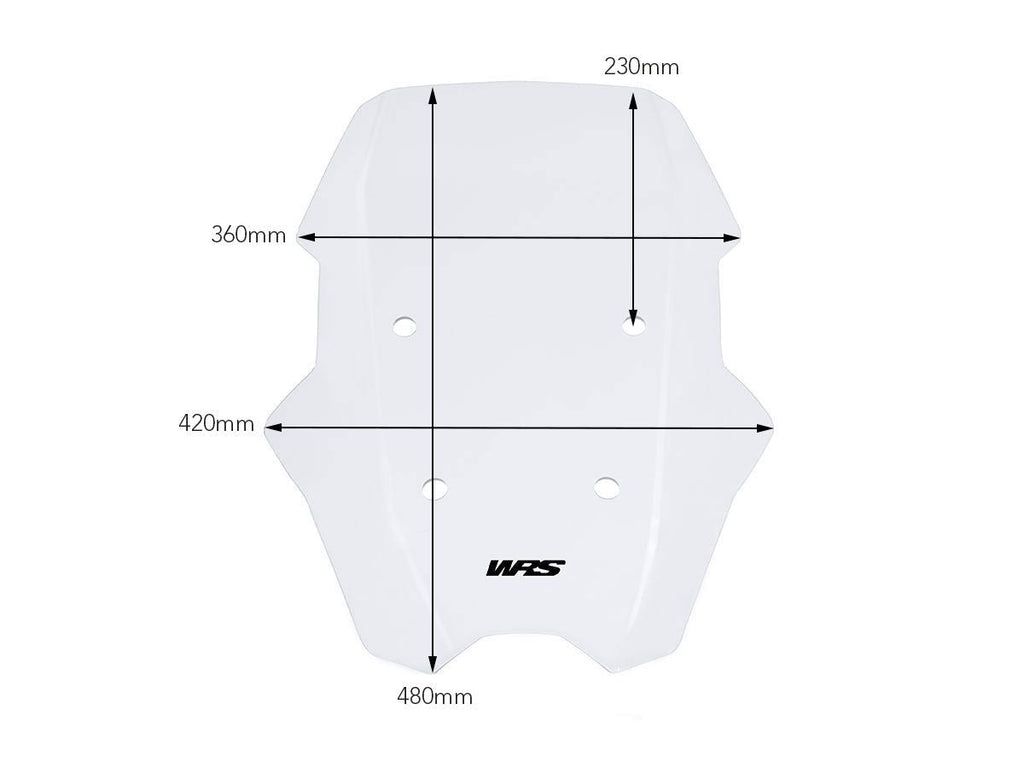 WRS Touring Windscreen BMW C 400 X 2018-2026
