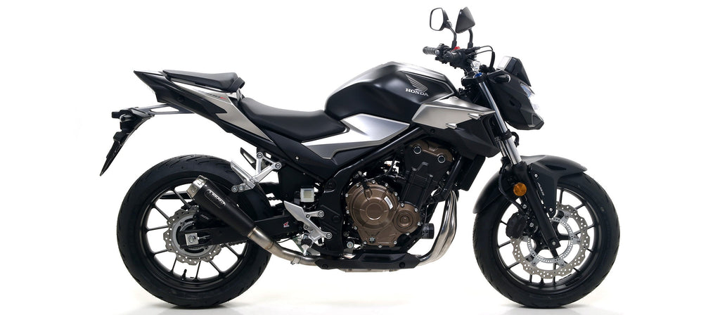 Arrow Pro-Race Nichrom "Dark" Slip On - Honda CB500F/CBR500R