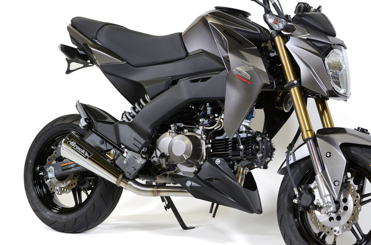 Brock's Performance Alien Head 2 Full System 12" Muffler Z125 Pro (17-26)