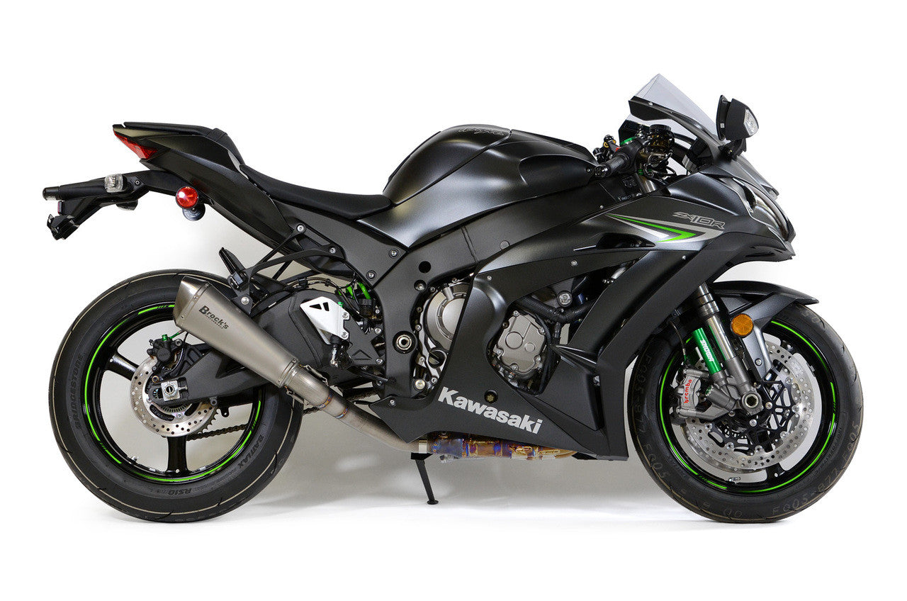 Brock's Performance Predator Slip-On (3/4 System) w/ Titanium Muffler ZX-10R (16-20)