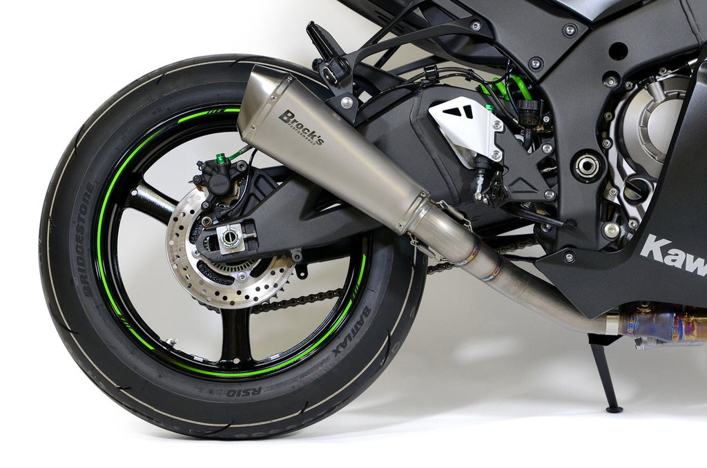Brock's Performance Predator Slip-On (3/4 System) w/ Titanium Muffler ZX-10R (16-20)