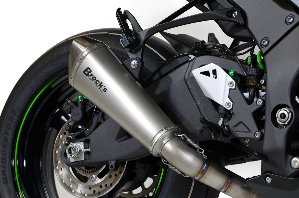 Brock's Performance Predator Slip-On (3/4 System) w/ Titanium Muffler ZX-10R (16-20)