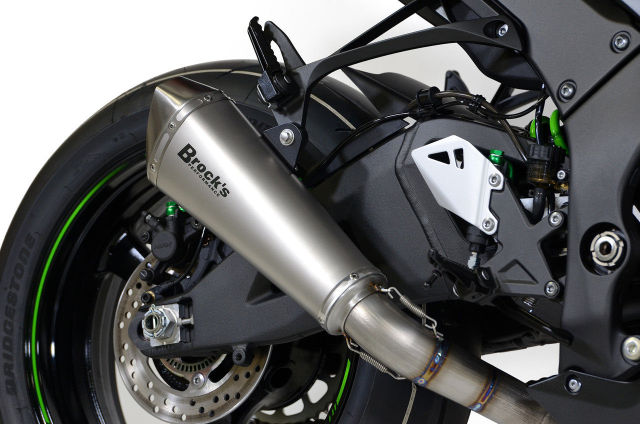 Brock's Performance Predator Slip-On (3/4 System) w/ Titanium Muffler ZX-10R (16-20)