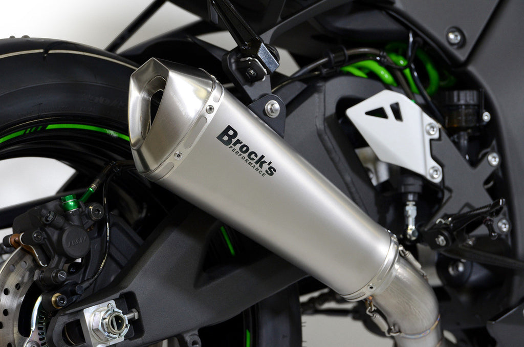 Brock's Performance Predator Slip-On (3/4 System) w/ Titanium Muffler ZX-10R (16-20)