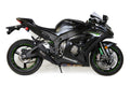 Brock's Performance Single Alien Head Slip-On (3/4 System) Black ZX-10R (16-20)