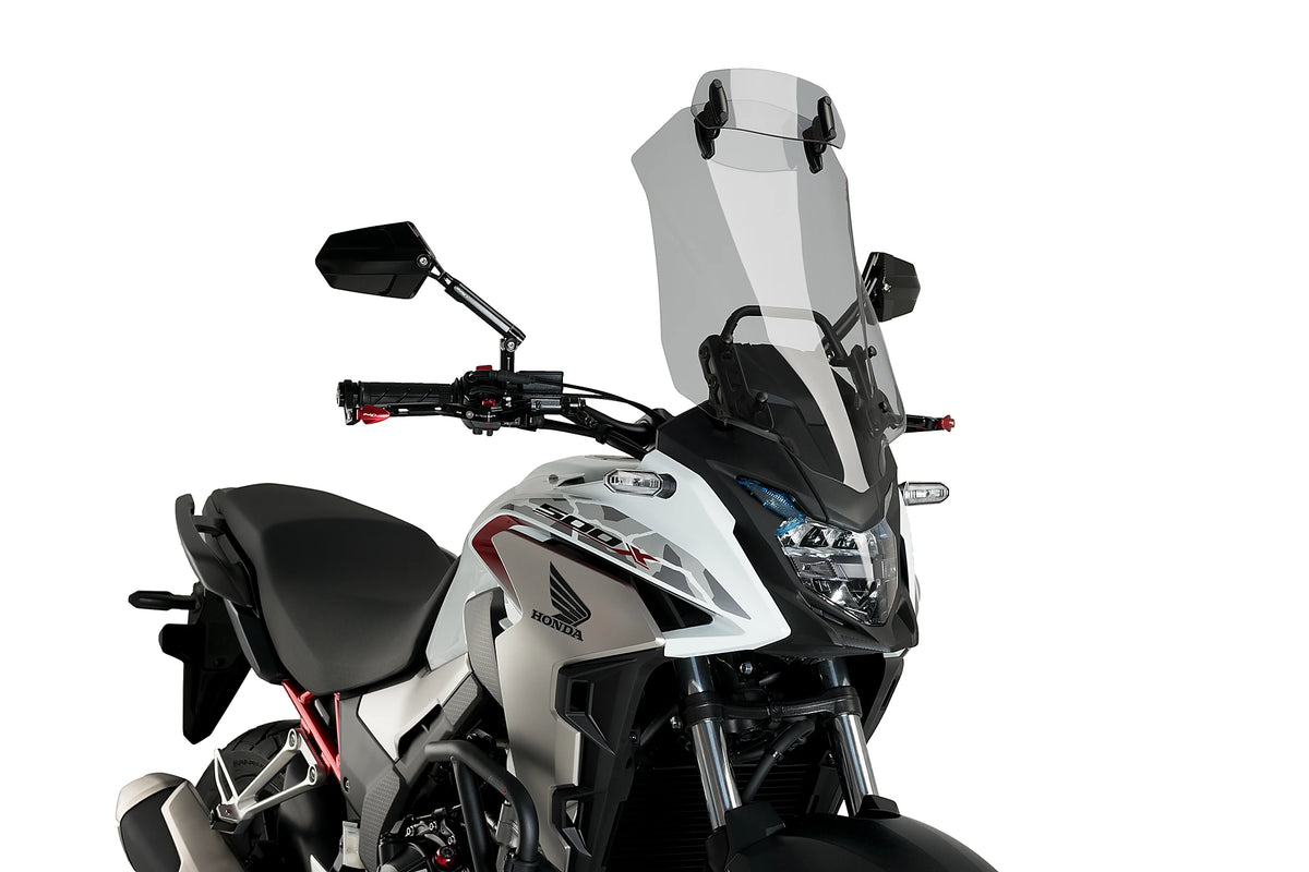 Puig Touring Windshield with Visor - Honda CB500X 2016-2018