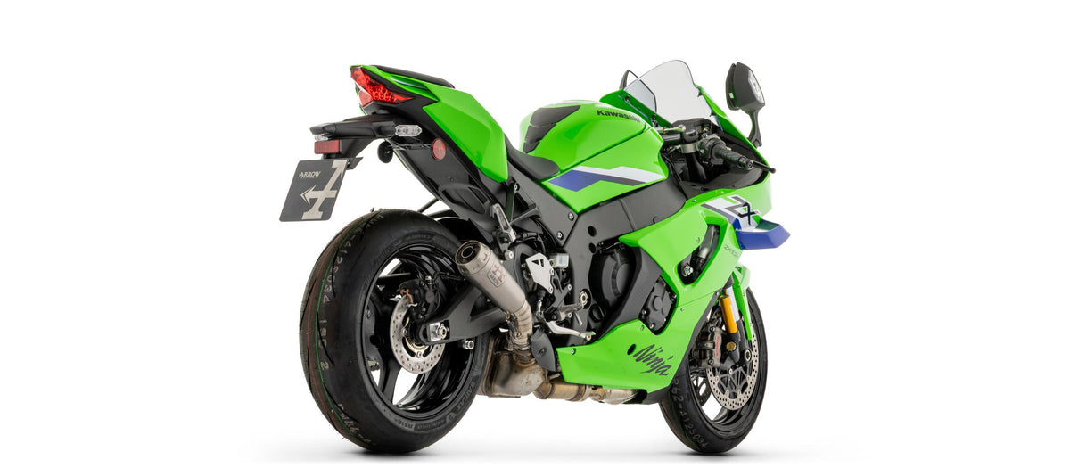 Arrow Titanium Pro-Race Slip On with Titanium Link Pipe - Kawasaki ZX1000 Ninja ZX-10R/ZX1000 Ninja ZX-10RR