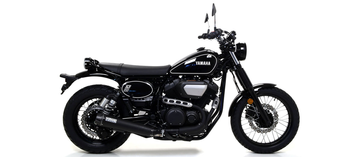 Arrow Catalytic Homologated Mid-Pipe for Stock Headers - Yamaha SCR950