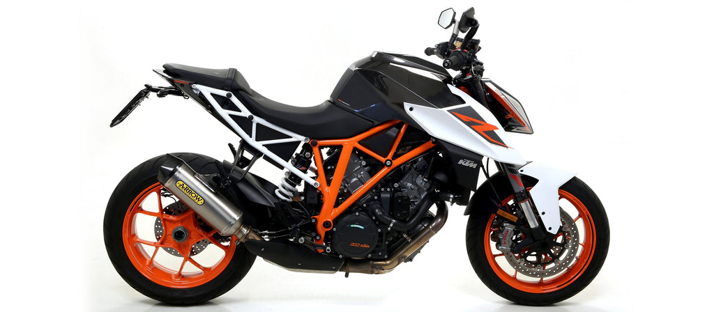 Arrow Race-Tech Titanium Slip On with Carbon End Cap - KTM 1290 Super Duke R/1290 Super Duke GT