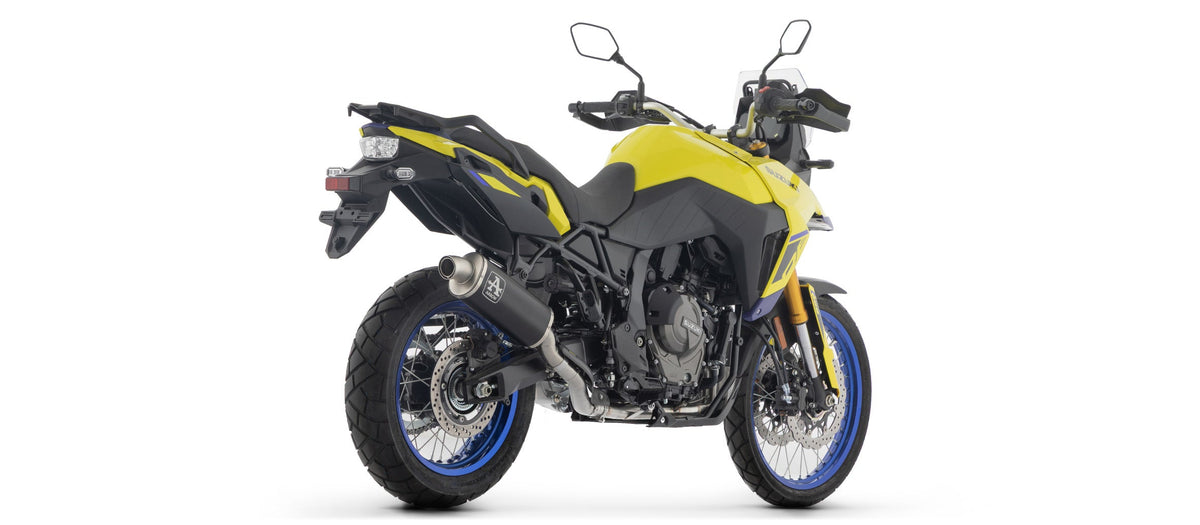Arrow Indy-Race Aluminium "Dark" Slip On - Suzuki DL800 V-Strom 800