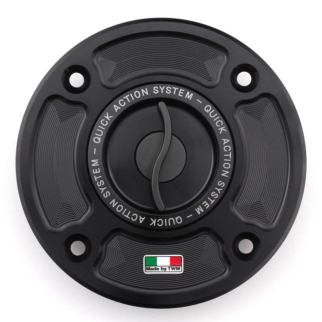 TWM Quick Action CNC Aluminum Gas Cap For Suzuki - Suzuki SV650/SV650S