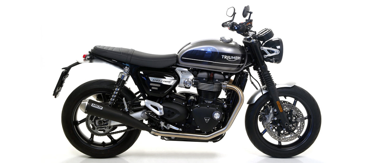 Arrow Non Catalized Racing Headers - Triumph Thruxton RS/Thruxton TFC