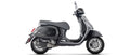 Arrow Homologated Full System with Urban Aluminium "Dark" Slip On with Steel End Cap - Vespa GTS 310
