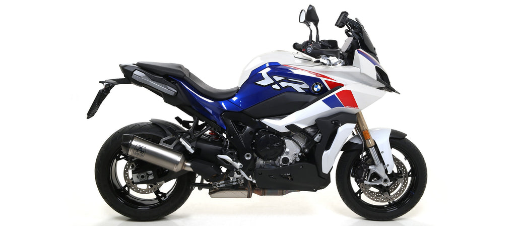 Arrow Race-Tech Titanium Slip On with Carbon End Cap - BMW S1000XR