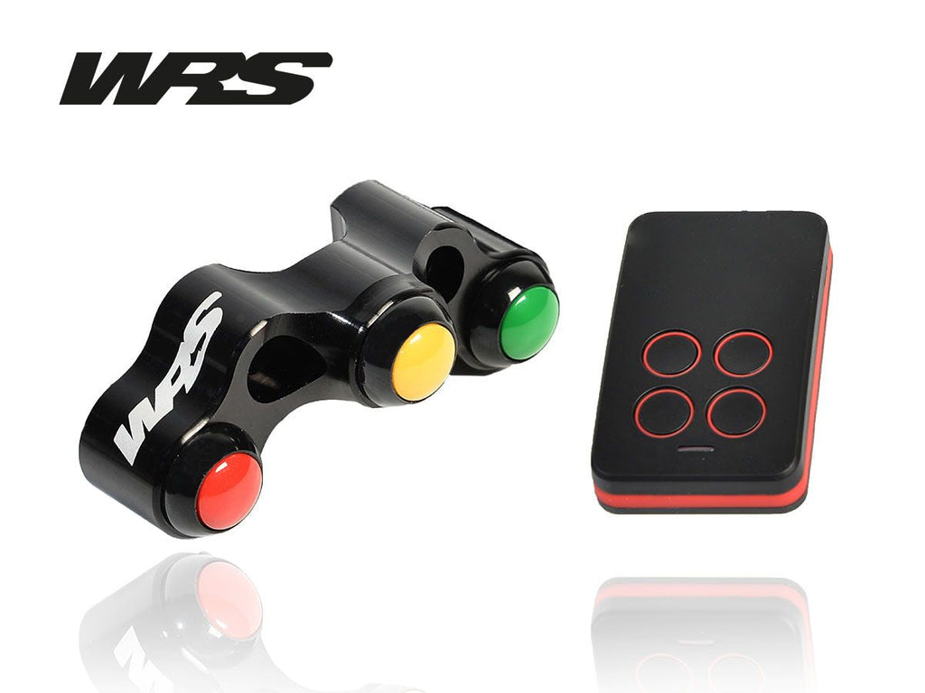 WRS Handlebar Switchgear WRS + Remote Control 3 Buttons Universal