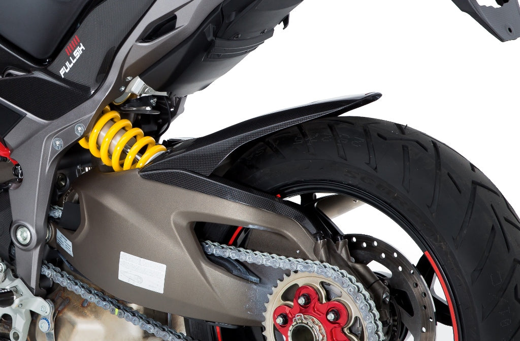 Fullsix Carbon Rear Brake Tube Protection - Ducati Multistrada 950/Multistrada 1200