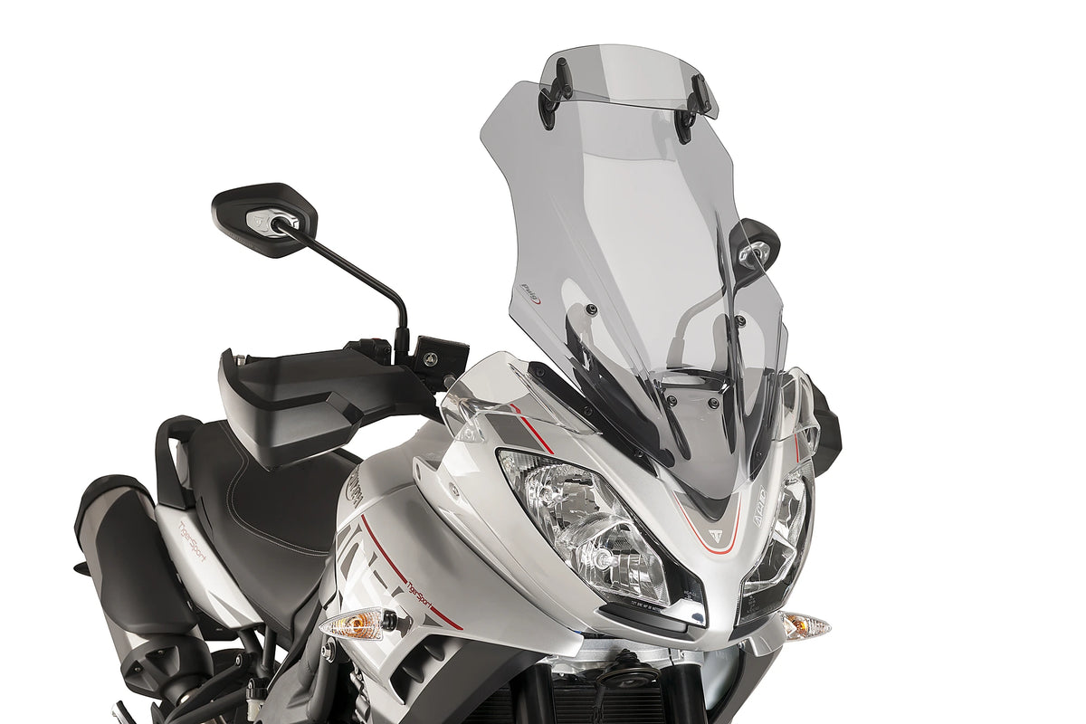 Puig Touring Windshield with Visor - Triumph Tiger 2016-2018