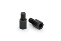 Puig Rearview Adaptor to Lever Axle - Universal Rear Mirror Adapter M10/1.50 Thread (Right+Left, Hi-Tech)