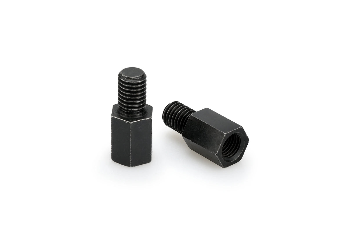 Puig Rearview Adaptor to Lever Axle - Universal Rear Mirror Adapter M10/1.50 Thread (Right+Left, Hi-Tech)