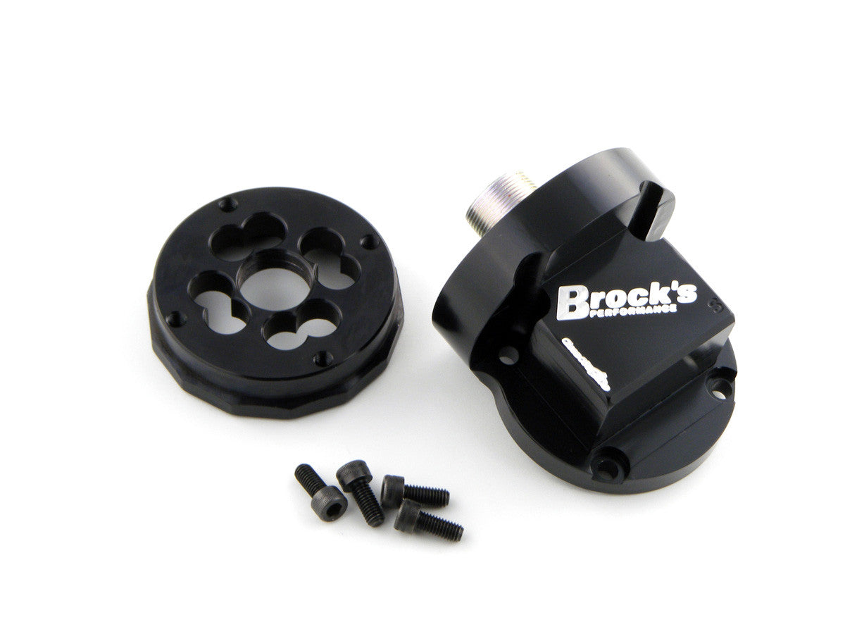 Brock's Performance Oil Filter Relocator ZX-14/R (06-25), ZX-12R (00-05), and ZX-10R (04-07)