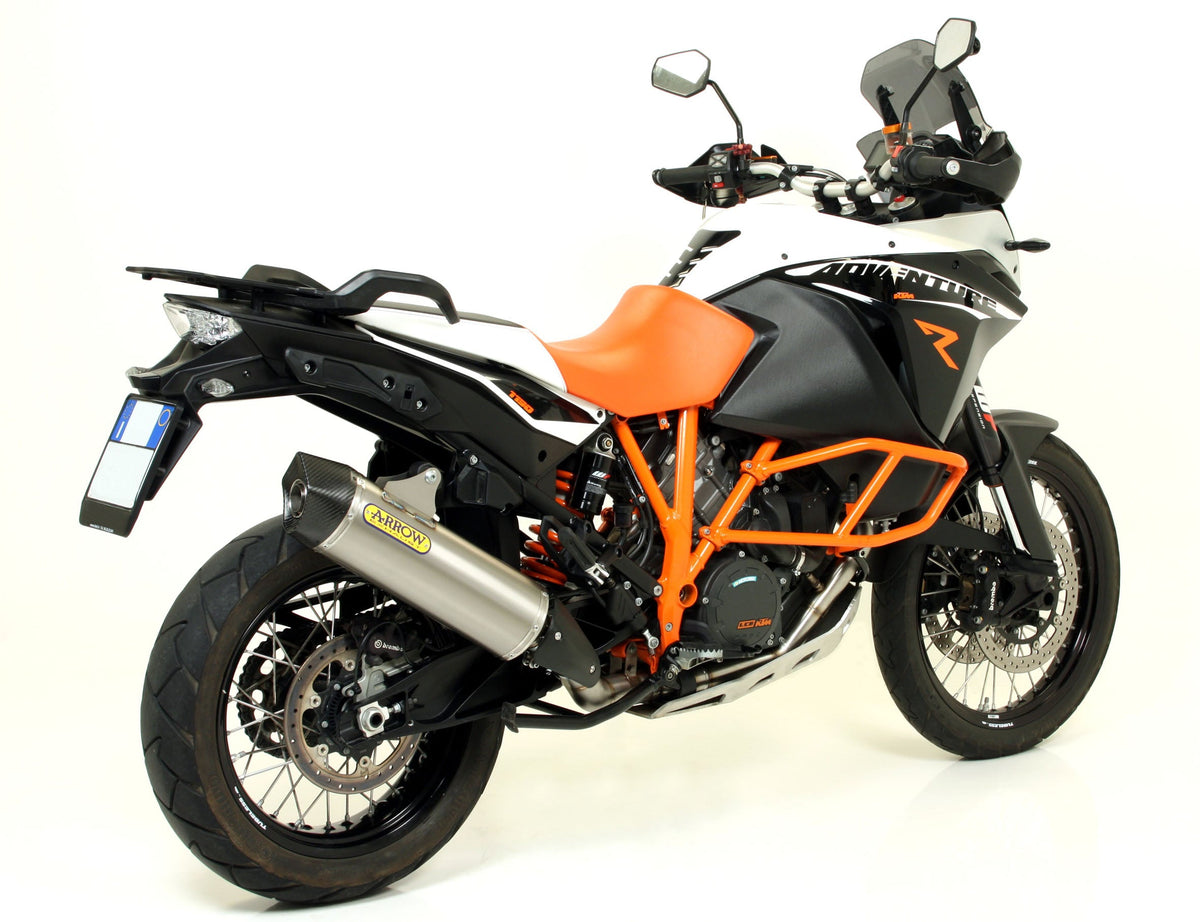 Arrow Maxi Race-Tech Titanium Slip On with Carbon End Cap - KTM 1050 Adventure/1190 Adventure