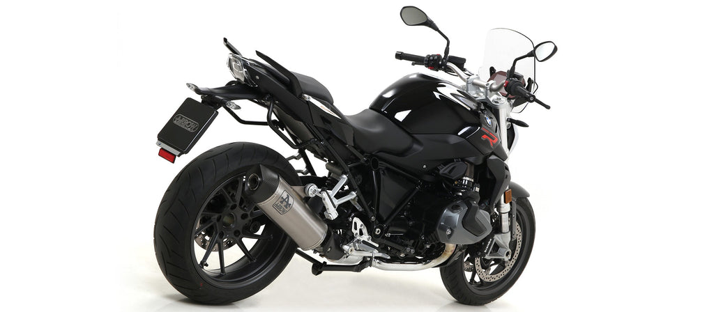 Arrow Maxi Race-Tech Titanium Slip On with Carbon End Cap - BMW R1250R/R1250RS