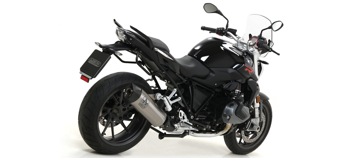 Arrow Maxi Race-Tech Titanium Slip On with Carbon End Cap - BMW R1250R/R1250RS