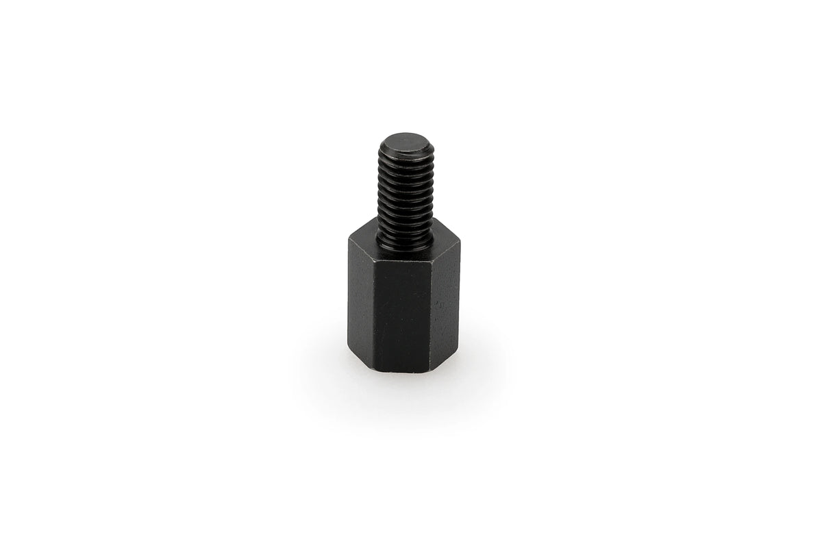 Puig Rearview Adaptor to Lever Axle - Ducati / Honda Rear Mirror Adapter Hi-Tech M10 to M8 (Left Thread)
