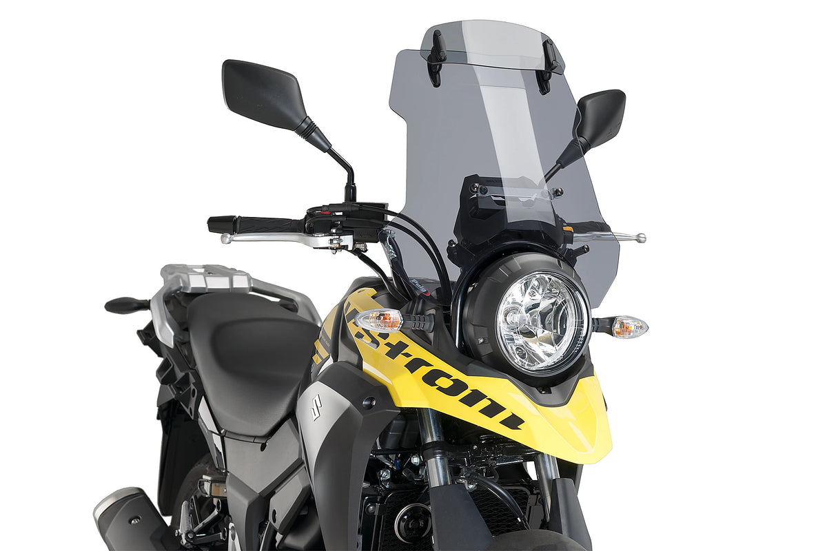 Puig Touring Windshield with Visor - Suzuki DL250 V-Strom 2017-2018