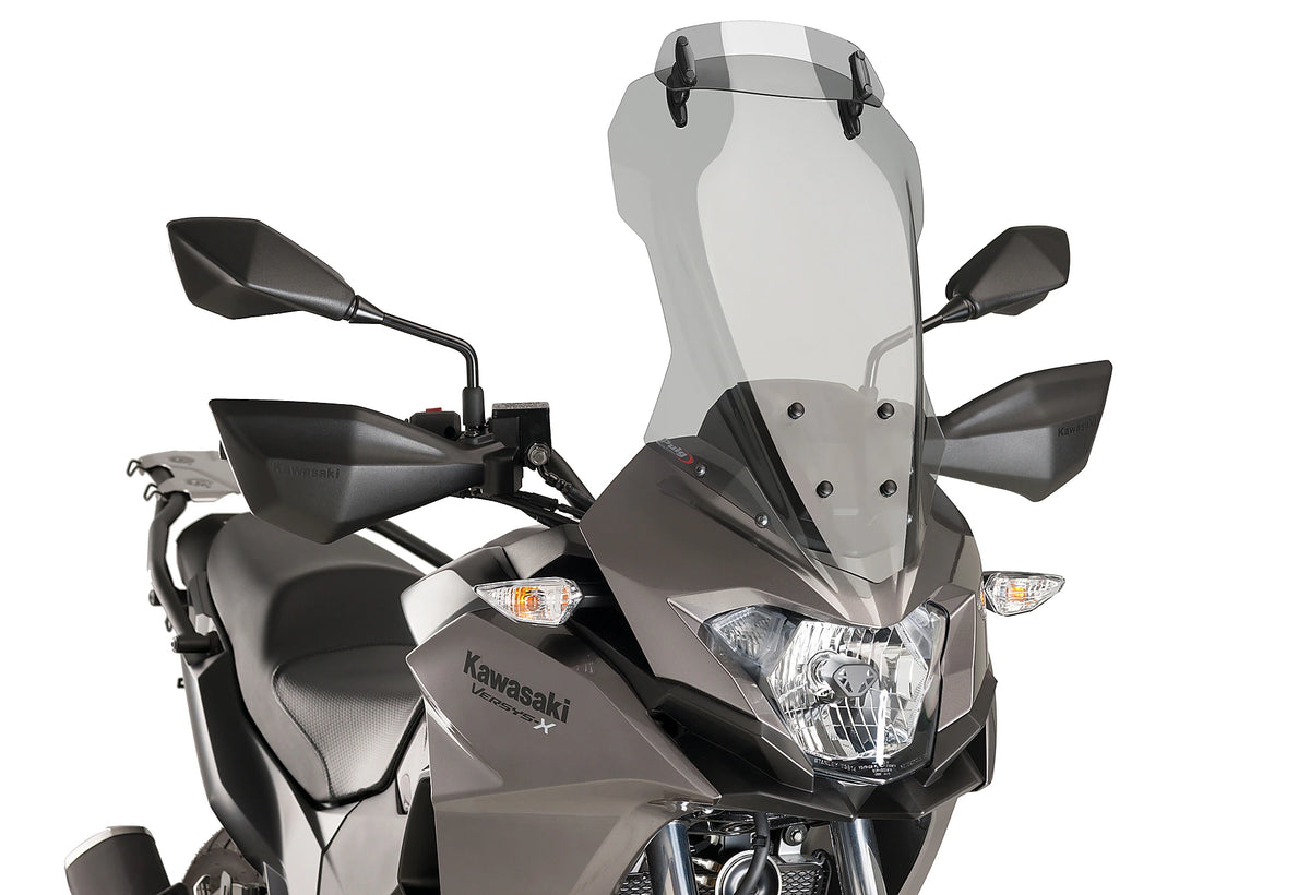 Puig Touring Windshield with Visor - Kawasaki Versys-X 300 2017-2018