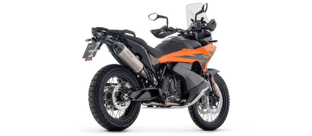Arrow Race-Tech Titanium Slip On with Carbon End Cap - Husqvarna Norden 901/Norden 901 Expedition / KTM 890 SMT/790 Adventure