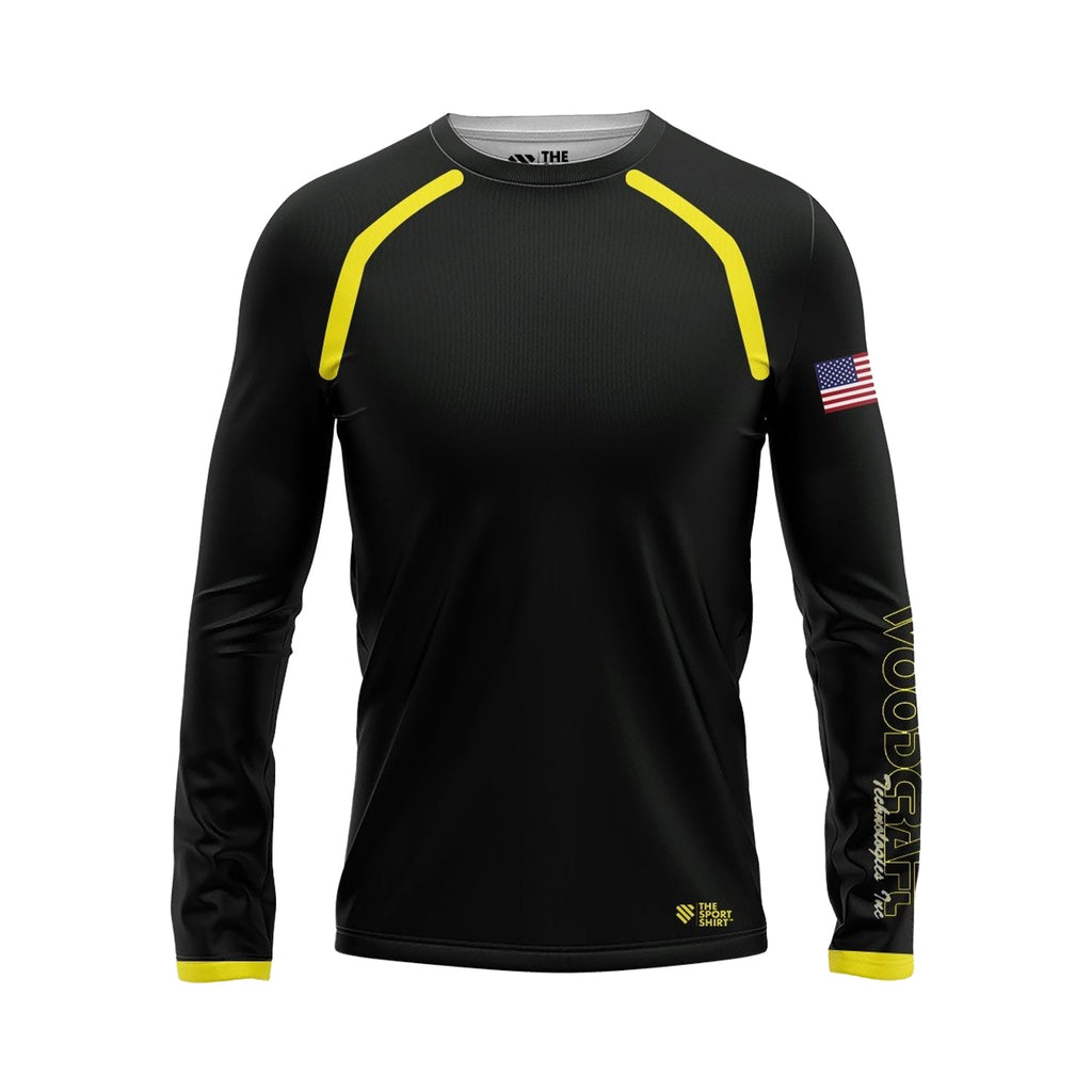 Woodcraft Sport Shirt - Moisture Wicking Long Sleeve w/ Logo