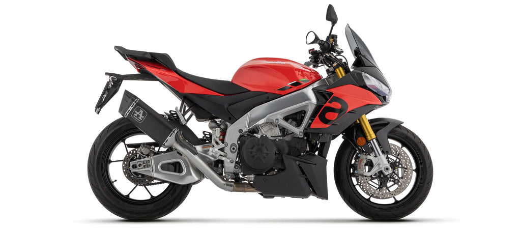 Arrow Pista Titanium "Dark" Slip On with Titanium Link Pipe - Aprilia RSV4 1100/Tuono V4 1100