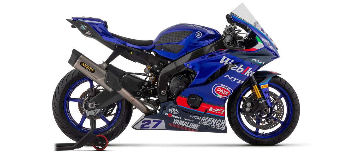 Arrow Competition EVO "Full Titanium" Full System FIM Approved (105dB) - Yamaha YZF-R6