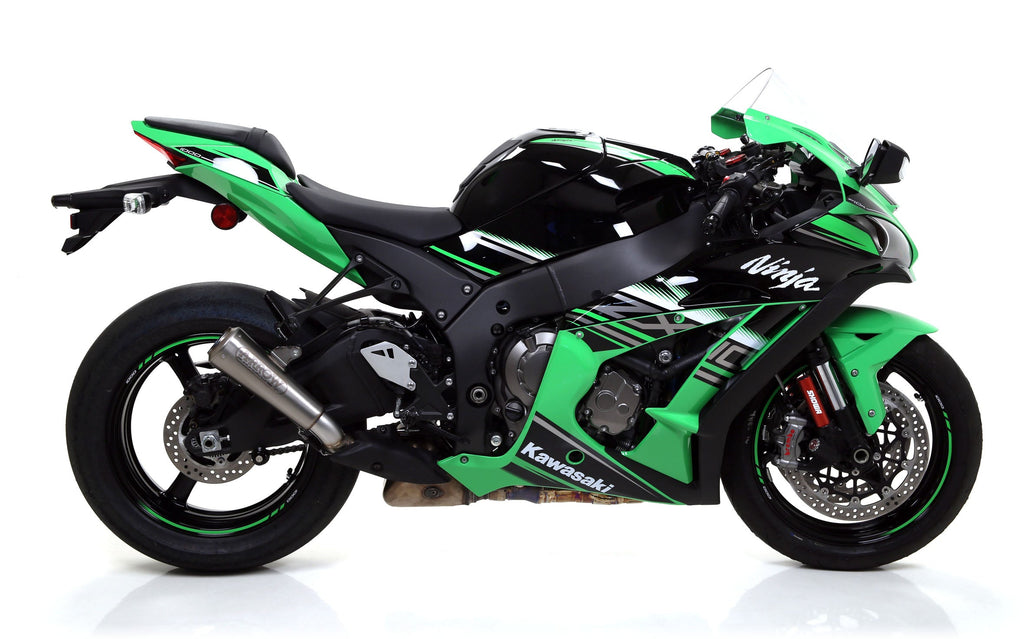 Arrow Pro-Race Titanium Slip On - Kawasaki ZX1000 Ninja ZX-10R/ZX1000 Ninja ZX-10R SE