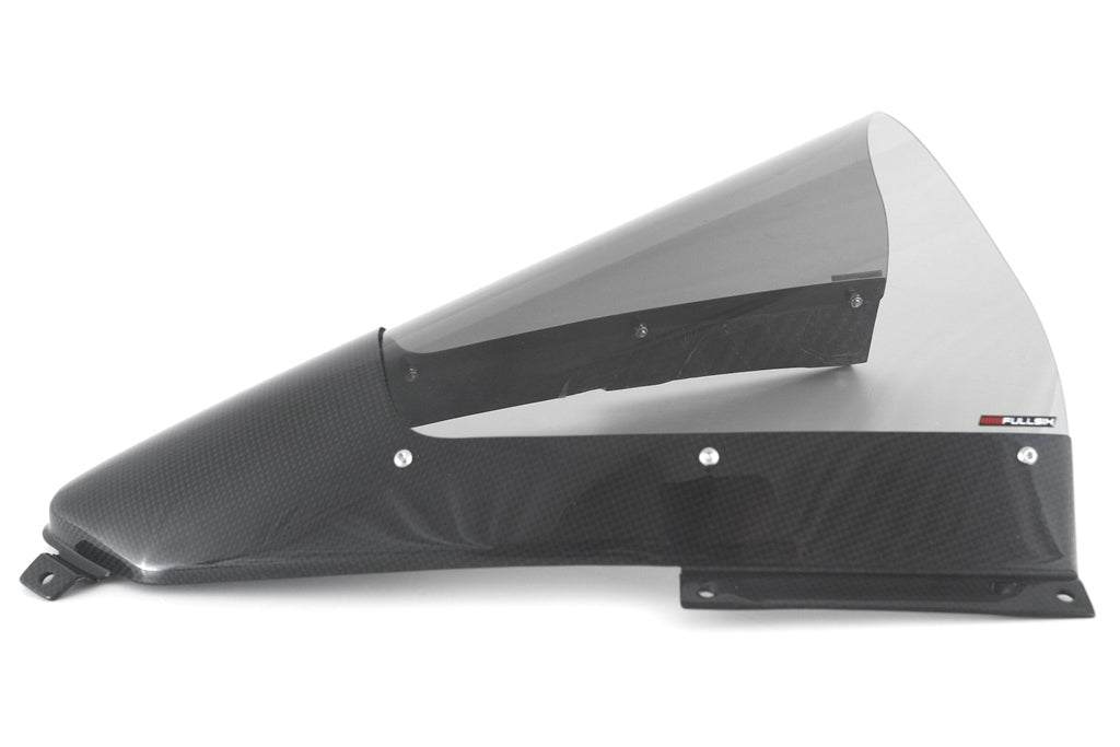 Fullsix Carbon Carbon Windscreen - Light Dark + 30mm - Ducati Panigale V4