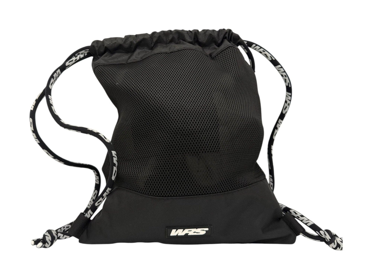 WRS Official Black Drawstring Backpack